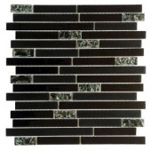Instant Mosaic Upscale Designs 12 in. x 13 in. x 4 mm Glass Mesh-Mounted Mosaic Tile-02-054 206748898