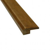 Islander Carbonized 11/16 in. Thick x 1-7/8 in. Wide x 72-3/4 in. Length Strand Bamboo Threshold Molding-6670C-1 205166507