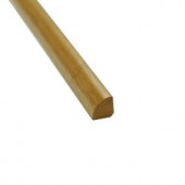 Islander Carbonized 3/4 in. Thick x 3/4 in. Wide x 78-3/4 in. Length Bamboo Quarter Round Molding-6661-11C 205842863