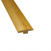 Islander Natural 5/8 in. Thick x 2 in. Wide x 72-3/4 in. Length Strand Bamboo T-Molding-6666-4N 205166512