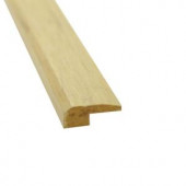Islander Windswept Ivory 3/4 in. Thick x 2 in. Wide x 72-3/4 in. Length Strand Bamboo Threshold Molding-6671-1WHI 205396849
