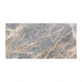 Jeffrey Court Academy Grey 3 in. x 6 in. Marble Wall Tile (8-Pack)-99311 205790807