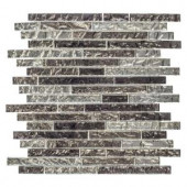 Jeffrey Court Celestial 11-7/8 in. x 13-1/8 in. x 8 mm Glass Pencil Mosaic Wall Tile-99791 205110676