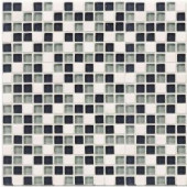 Jeffrey Court Classic Check 12 in. x 12 in. x 8 mm Glass Marble Mosaic Tile-99201 202050759