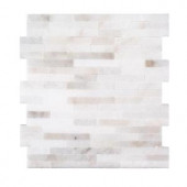 Jeffrey Court Cotton Valley 11-5/8 in. x 12-5/8 in. x 10 mm Stone Mosaic Tile-99476 206698016