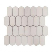 Jeffrey Court Honey Hive 10-3/8 in. x 11-1/4 in. x 8 mm Ceramic Mosaic Tile-99336 205952821