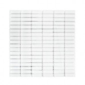 Jeffrey Court Ice Stax 11-3/4 in. x 11-7/8 in. Glass Mosaic Tile-96045 300426874