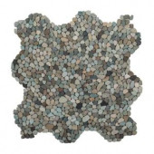 Jeffrey Court Pond Pebble River 12 in. x 12 in. x 6 mm Pebble Mosaic Tile-99249 207084010