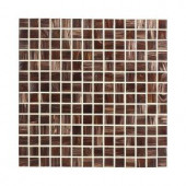 Jeffrey Court Sasparilla 12 in. x 12 in. x 4 mm Glass Mosaic Wall Tile-99169 202273549