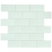 Jeffrey Court Siberian Gloss 11-5/8 in. x 12-5/8 in. x 8 mm Glass Mosaic Tile-99520 202663565