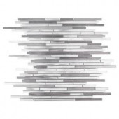 Jeffrey Court Silver Coins 11-3/4 in. x 15-7/8 in. x 8 mm Metal Mosaic Tile-99367 206136422