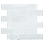 Jeffrey Court Simple Escape 11-3/4 in. x 11-5/8 in. x 8 mm Glass Mosaic Tile-98998 207135966