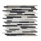 Jeffrey Court Thundering Cliffs 11-1/2 in. x 11-5/8 in. x 8 mm Glass/Stone Mosaic Tile-99473 206698015