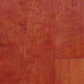 Millstead Birch Bordeaux 3/8 in. Thick x 4-1/4 in. Wide x Random Length Engineered Click Hardwood Flooring (20 sq. ft. / case)-PF9393 202103094