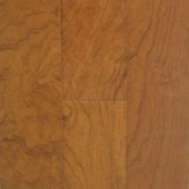 Millstead Take Home Sample - American Cherry Mocha Engineered Hardwood Flooring - 5 in. x 7 in.-MI-615238 203193606