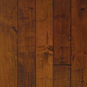 Millstead Take Home Sample - Hand Scraped Maple Spice Solid Hardwood Flooring - 5 in. x 7 in.-MI-103116 203193678