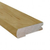 Millstead Unfinished Maple 0.81 in. Thick x 3 in. Wide x 78 in. Length Flush-Mount Stair Nose Molding-LM6484 202710004