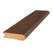 Mohawk Oak Chocolate 3 in. Wide x 84 in. Length Stair Nose Molding-HFSTF-05209 203223884