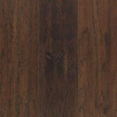 Mohawk Take Home Sample - Steadman Mocha Hickory Engineered Scraped Hardwood Flooring - 5 in. x 7 in.-HEC89-95 206926491