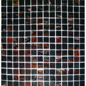MS International Brown Iridescent 12 in. x 12 in. x 4 mm Glass Mesh-Mounted Mosaic Tile-SMOT-GLS-IBR4MM 100664340