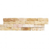 MS International Fossil Rustic Ledger Panel 6 in. x 24 in. Natural Quartzite Wall Tile (10 cases / 40 sq. ft. / pallet)-LPNLDFOSRUS624 206060401