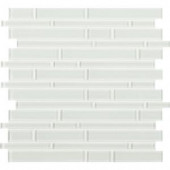 MS International Ice Interlocking 12 in. x 12 in. x 8 mm Glass Mesh-Mounted Mosaic Tile (10 sq. ft. / case)-GLSIL-IC8MM-5 204277323