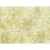 MS International Ivory 3 in. x 6 in. Honed Travertine Floor and Wall Tile (1 sq. ft. / case)-THDW1-T-IVO-3x6 100664306