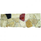 MS International Spanish Rock Strip 4 in. x 12 in. Marble Listello Floor and Wall Tile-BOR-SPRKST4X12H 100664272