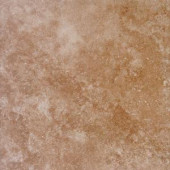 MS International Travertino Walnut 18 in. x 18 in. Glazed Porcelain Floor and Wall Tile (15.75 sq. ft. / case)-NTRAVWALNUT1818 202194433