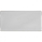 MS International Whisper White 3 in. x 6 in. Handcrafted Glazed Ceramic Wall Tile (1 sq. ft. / case)-PT-WW36 204688439