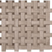 MS International White Oak Arched Basketweave 12 in. x 12 in. x 10 mm Honed Marble Mesh-Mounted Mosaic Wall Tile (10 sq. ft. / case)-ARCH-WHTOAK-BWH 205849734