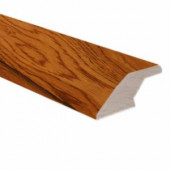 Oak Gunstock 3/4 in. Thick x 2-1/4 in. Wide x 78 in. Length Hardwood Lipover Reducer Molding-LM6272 202709989