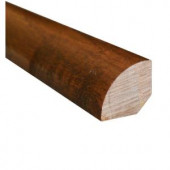 Oak Mink/Gunstock 3/4 in. Thick x 3/4 in. Wide x 78 in. Length Hardwood Quarter Round Molding-LM4475 202034736