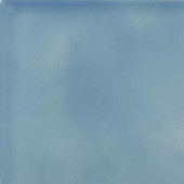 Solistone Hand-Painted Cancun Light Blue 6 in. x 6 in. Glazed Ceramic Wall Tile (2.5 sq. ft. / case)-CANCUN 6X6 206069923