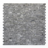Solistone Modern Madrid 12 in. x 12 in. x 9.5 mm Marble Natural Stone Mesh-Mounted Mosaic Wall Tile (10 sq. ft. / case)-4027 100659939