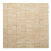 Solistone Post Modern Sisley 12 in. x 12 in. x 6.35 mm Marble Mesh-Mounted Mosaic Wall Tile (10 sq. ft. / case)-4023fs 205012981