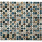 Solistone Terrene Vale 12 in. x 12 in. x 6 mm Porcelain Mesh-Mounted Mosaic Tile (10 sq. ft. / case)-2004 206015247