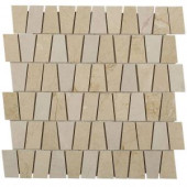 Splashback Tile Artifact Crema Marfil 12 in. x 12 in. x 8 mm Marble Mosaic Tile-ARTIFACT CREMA MARFIL 206154530