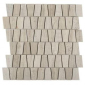 Splashback Tile Artifact Wooden Beige 12 in. x 12 in. x 10 mm Marble Wall and Floor Tile-ARTIFACT WOODEN BEIGE 206154532