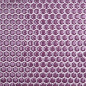 Splashback Tile Bliss Edged Hexagon Plum 12 in. x 12 in. x 10 mm Polished Ceramic Mosaic Tile-BLISSEGDHEXPOLPLUM 206496926