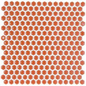 Splashback Tile Bliss Edged Hexagon Polished Mango Ceramic Mosaic Floor and Wall Tile - 3 in. x 6 in. Tile Sample-T1A5 206497030