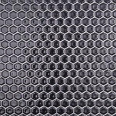 Splashback Tile Bliss Hexagon Black 12 in. x 12 in. x 10 mm Polished Ceramic Mosaic Tile-BLISSHEXPOLBLK 206496915