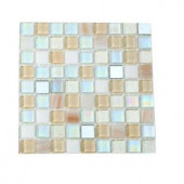 Splashback Tile Capriccio Collegno Glass Mosaic Floor and Wall Tile - 3 in. x 6 in. x 8 mm Tile Sample-L2B10 GLASS TILE 204278941