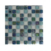 Splashback Tile Capriccio Scafati Glass Mosaic Floor and Wall Tile - 3 in. x 6 in. x 8 mm Tile Sample-L2A9 GLASS TILE 204278944