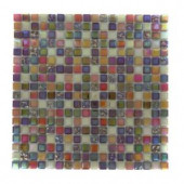 Splashback Tile Capriccio Scandicci 12 in. x 12 in. x 8 mm Glass Floor and Wall Tile-CAPRICCIO SCANDICCI GLASS TILE 204279041