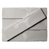 Splashback Tile Catalina Gris 3 in. x 12 in. x 8 mm Ceramic and Wall Subway Tile-CATALINA3X12GRIS 206496908