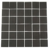 Splashback Tile Contempo Smoke Gray 12 in. x 12 in. x 8 mm Frosted Glass Mosaic Floor and Wall Tile-CONTEMPOSMOKEGRAYFROSTED2X2GLASSTILE 203288482