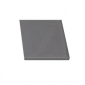 Splashback Tile Contempo Smoke Gray Polished Glass Mosaic Floor and Wall Tile - 3 in. x 6 in. x 8 mm Tile Sample-L7C2 203218006