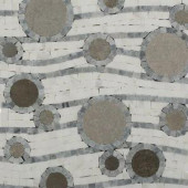 Splashback Tile Dukedom Port Holes 12 in. x 12 in. x 10 mm Polished Marble Mosaic Tile-DUKPTHLS 206883594