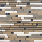 Splashback Tile Fable Prince Charming Polished Marble Tile - 3 in. x 6 in. Tile Sample-C1A5FBLPRNC 206822988